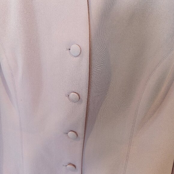 "Pure Silk" Talbots 12 Pink Suit set including top jacket and bottom - Picture 5 of 16